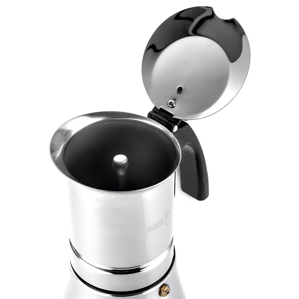 CAFETERA ETNICA DE ACERO INOXIDABLE 18 / 10, 4 tazas - Imagen 3