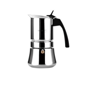 CAFETERA ETNICA DE ACERO INOXIDABLE 18 / 10, 6 tazas