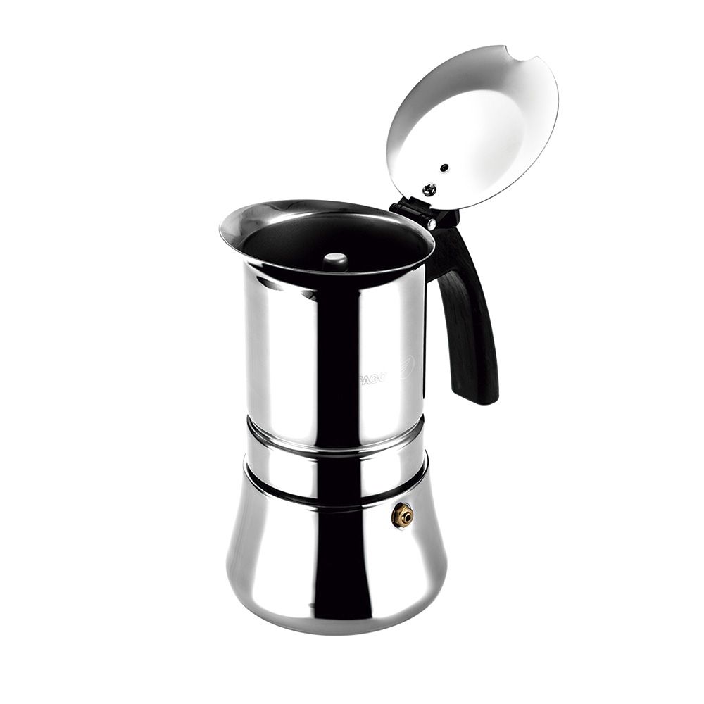 CAFETERA ETNICA DE ACERO INOXIDABLE 18 / 10, 6 tazas - Imagen 5