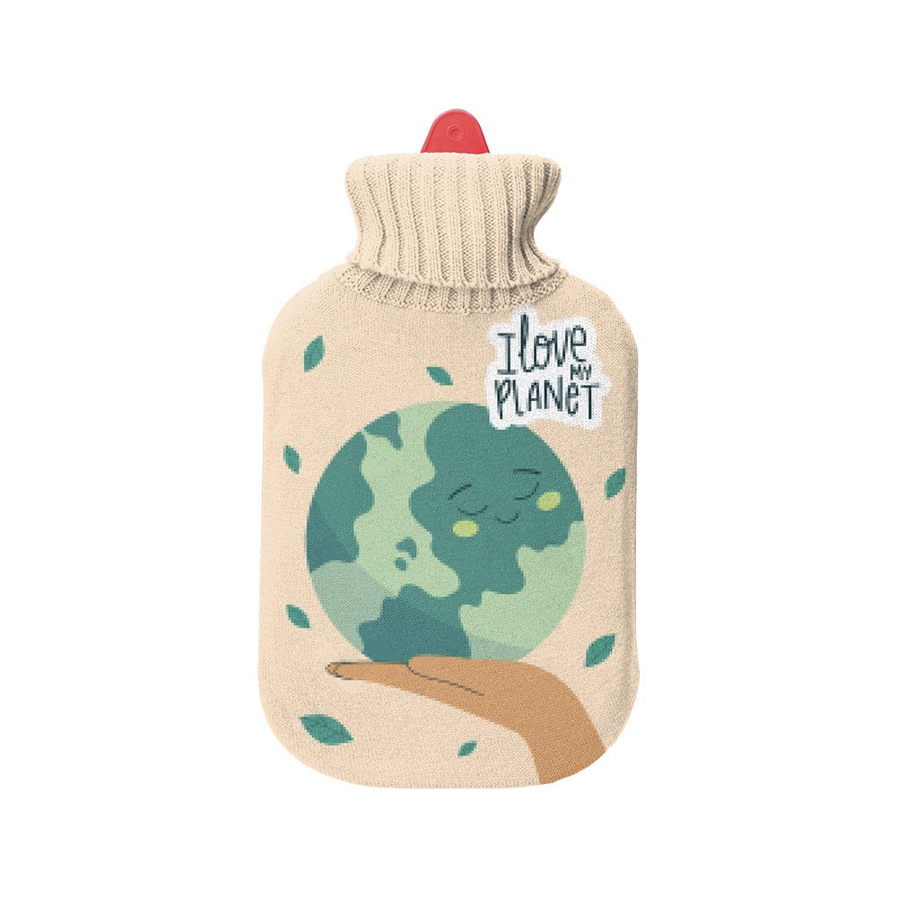 BOLSA DE AGUA CALIENTE 2 L MODELO CUIDAR EL PLANETA