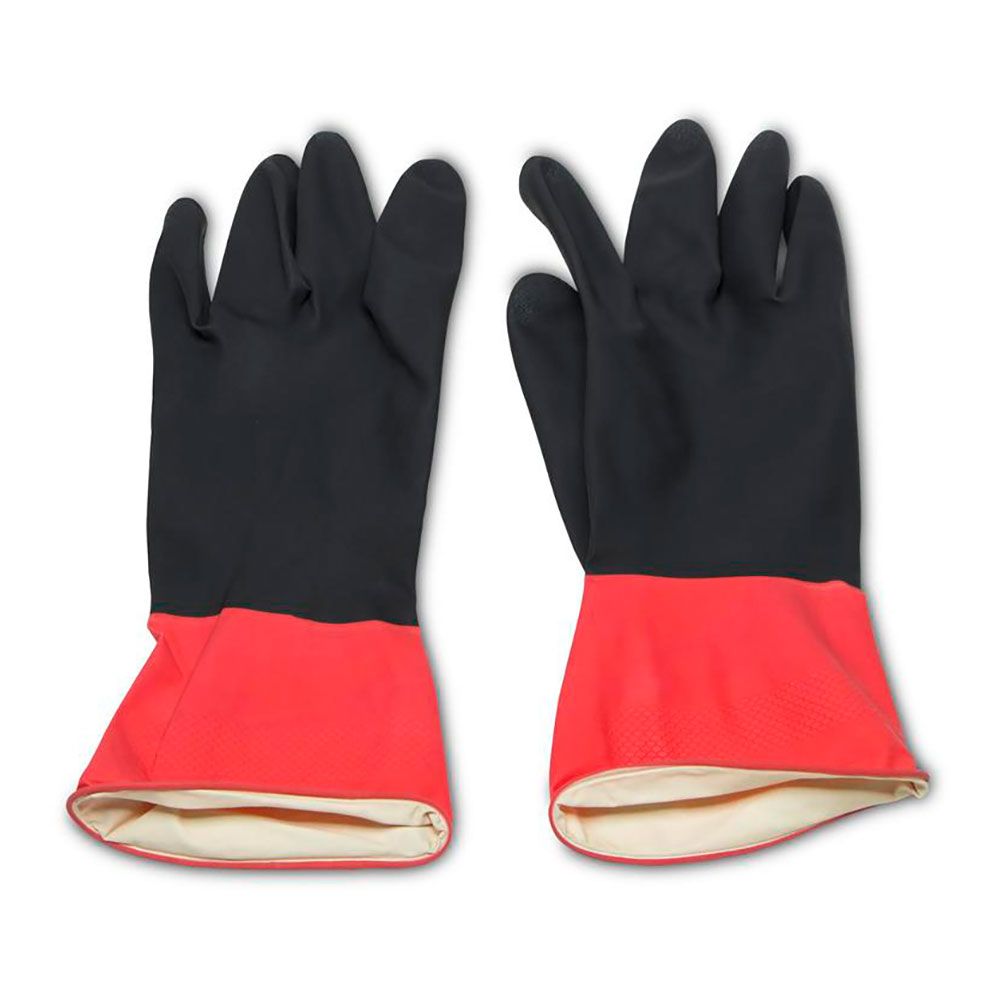 GUANTE DE LÁTEX, BICOLOR, TALLA ÚNICA - Imagen 3