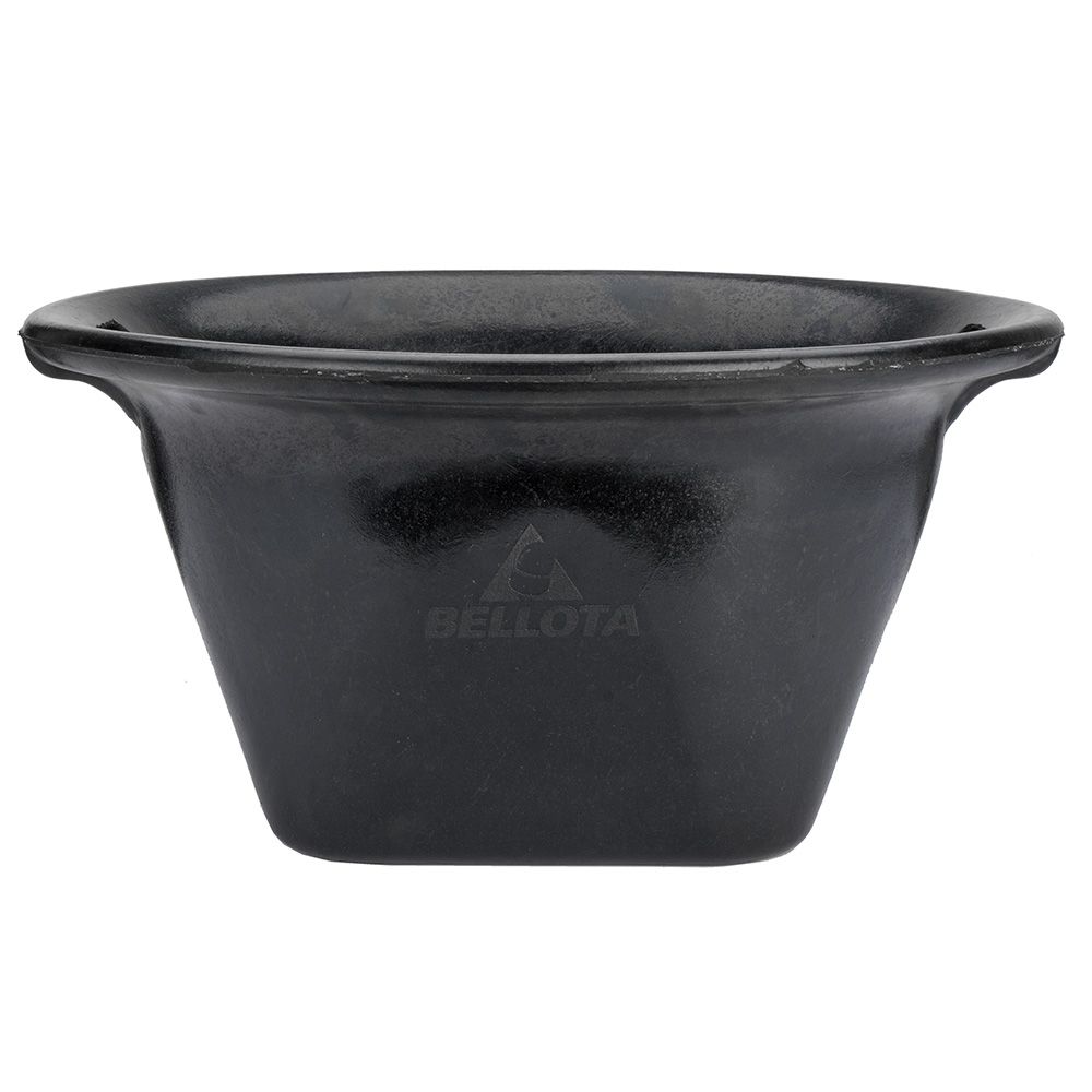 CUBO NORTEÑO 13 L DE CAUCHO RESISTENTE NEGRO. - Imagen 2