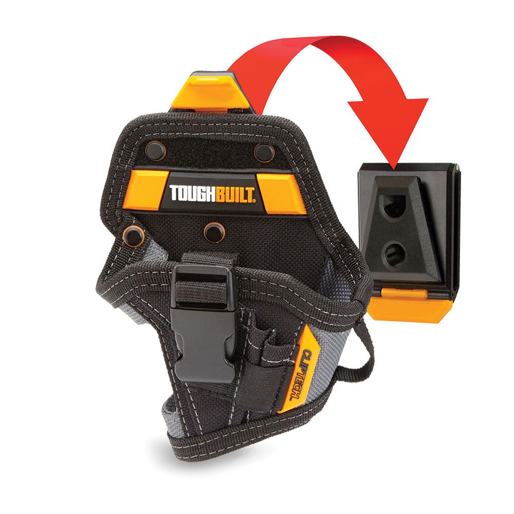 FUNDA PARA TALADRO PEQUEÑO CON SISTEMA CLIPTECH, 14 x 10 x 18 cm - Imagen 2