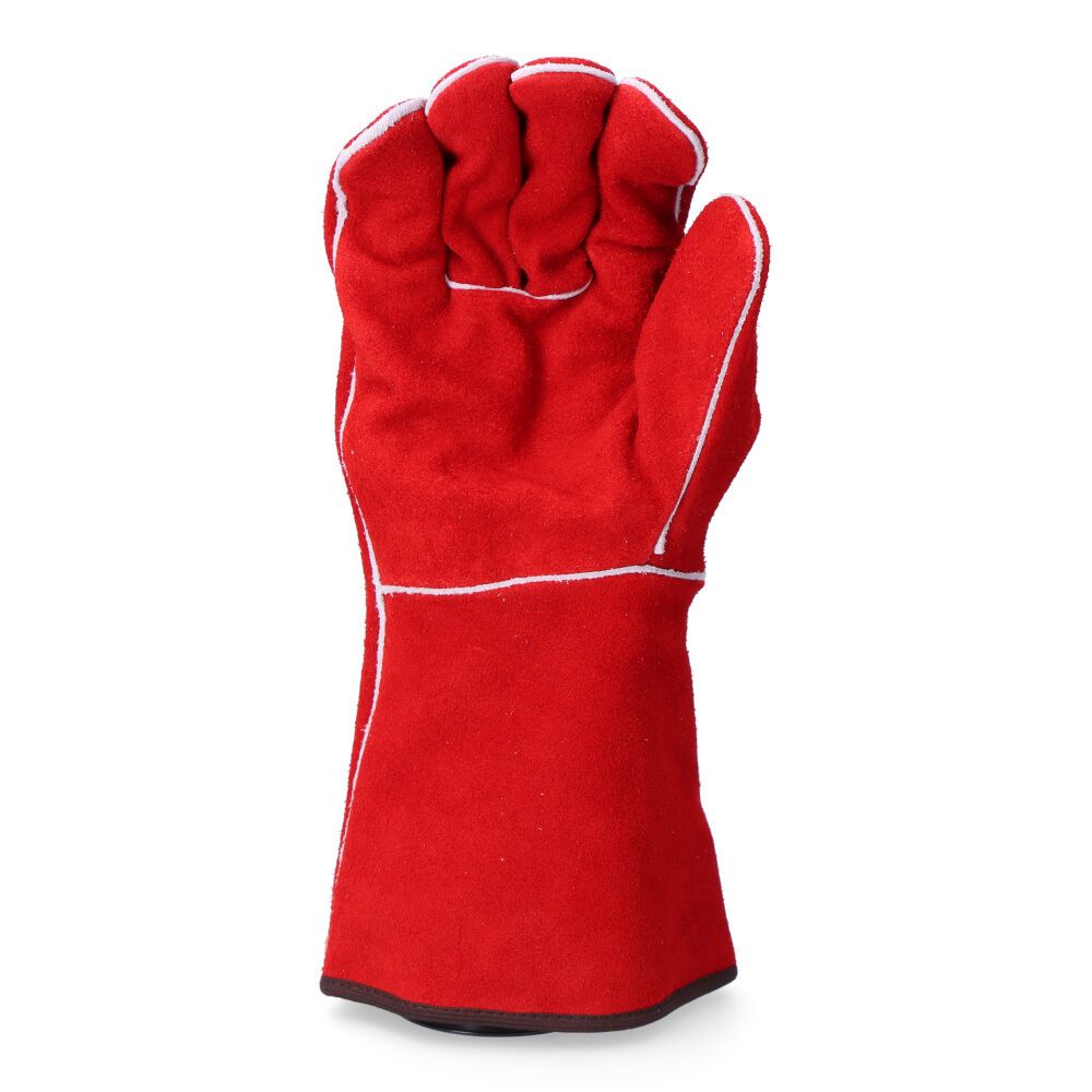 GUANTE PIEL DE SERRAJE COSIDO HILO PARA-ARAMIDA, SOLDADURA, T-10 - Imagen 2