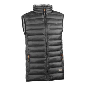 CHALECO ACOLCHADO. NEGRO. 3XL