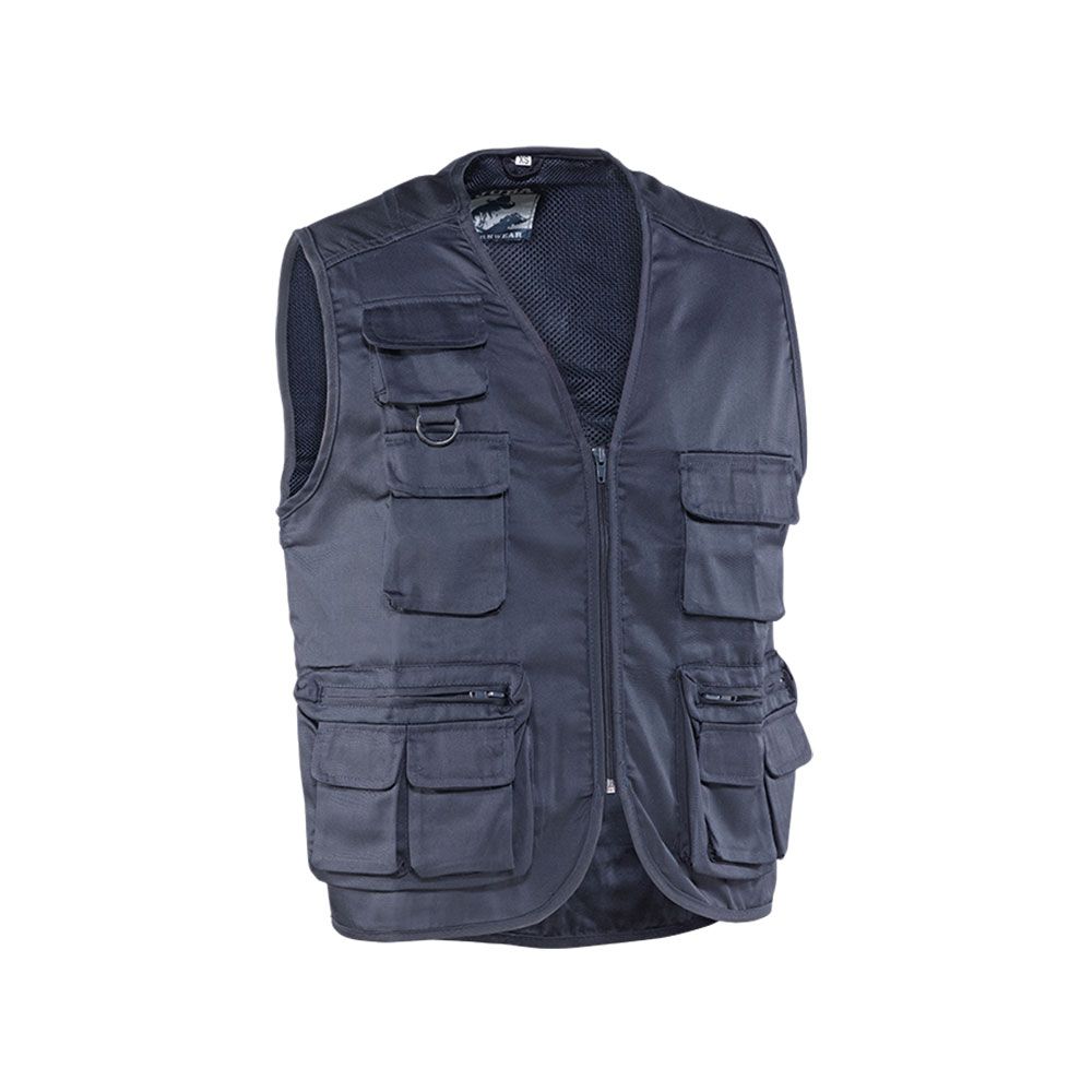 CHALECO FISHERMAN, AZUL MARINO, TALLA L