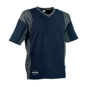 CAMISETA JAVA AZUL MARINO/GRIS OSCURO TALLA S