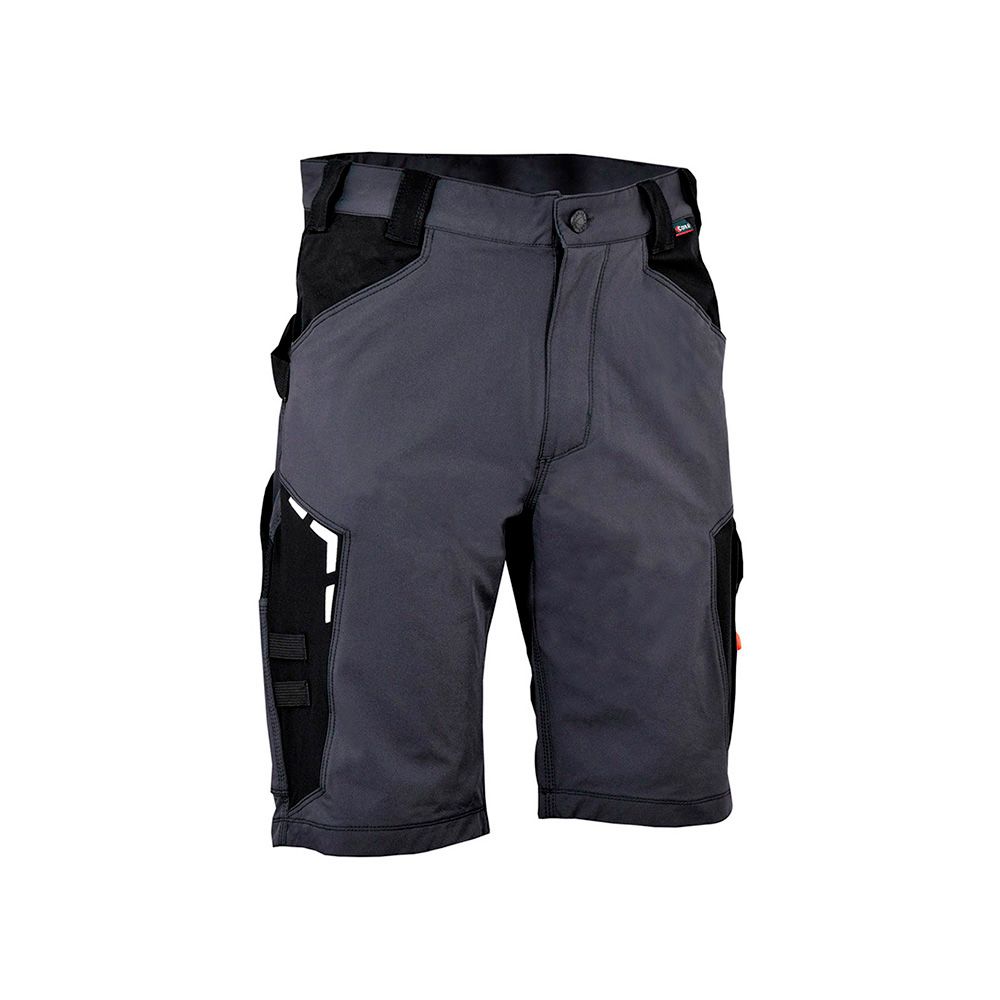 BERMUDA BORTAN GRIS OSCURO NEGRO TALLA E46