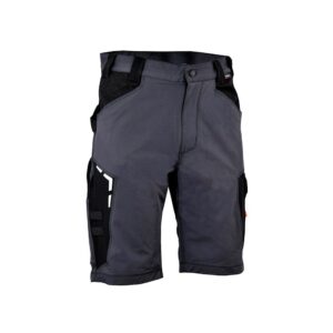 BERMUDA BORTAN GRIS OSCURO NEGRO TALLA E52