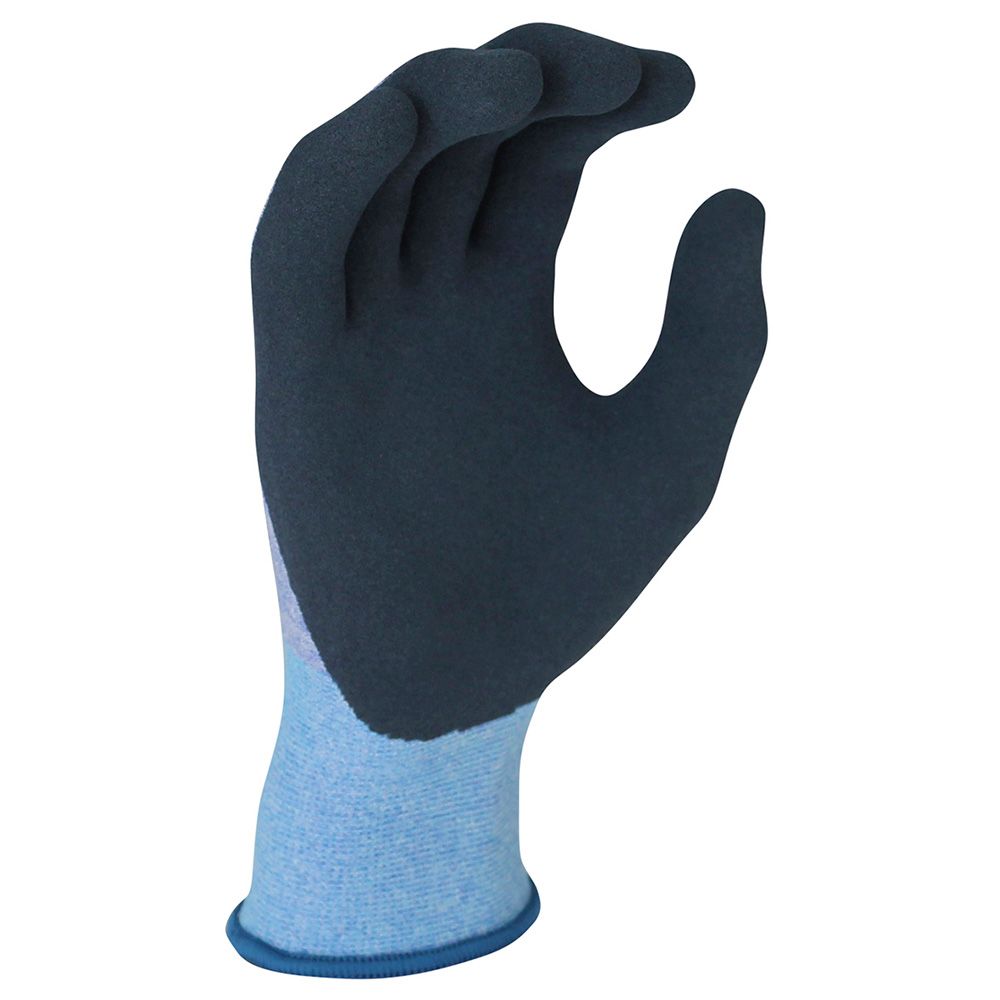 GUANTE POLIÉSTER / SPANDEX CON PALMA LÁTEX ARENOSO, T-08 - Imagen 3