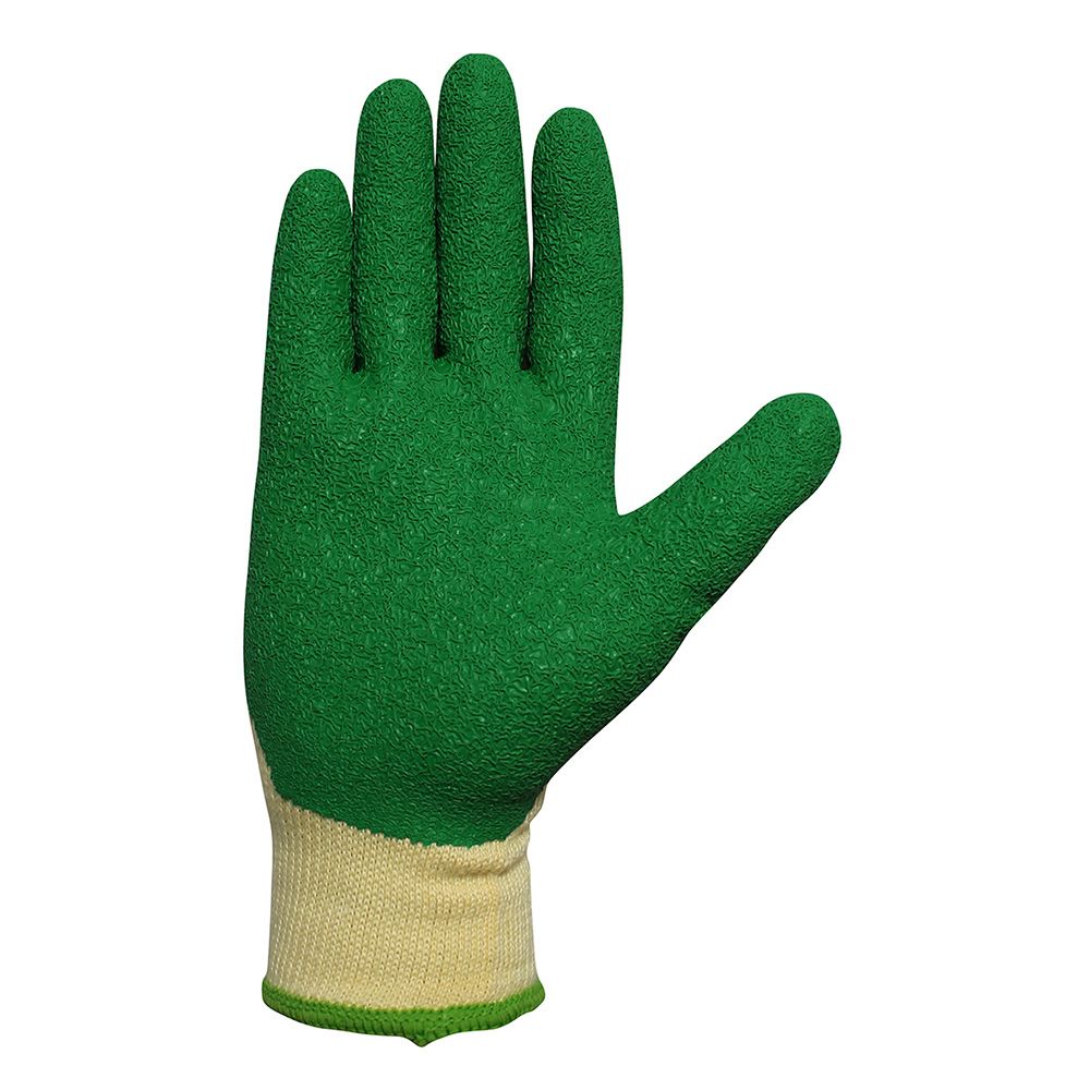 GUANTE POLIÉSTER CON PALMA LÁTEX PARA JARDINERÍA, T-10 - Imagen 2
