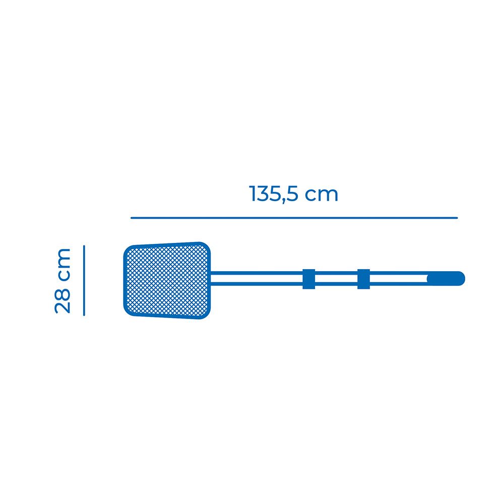 RECOGEDOR DE HOJAS CON PERTIGA EXTENSIBLE CLASSIC 28 x 135,5 cm - Imagen 2