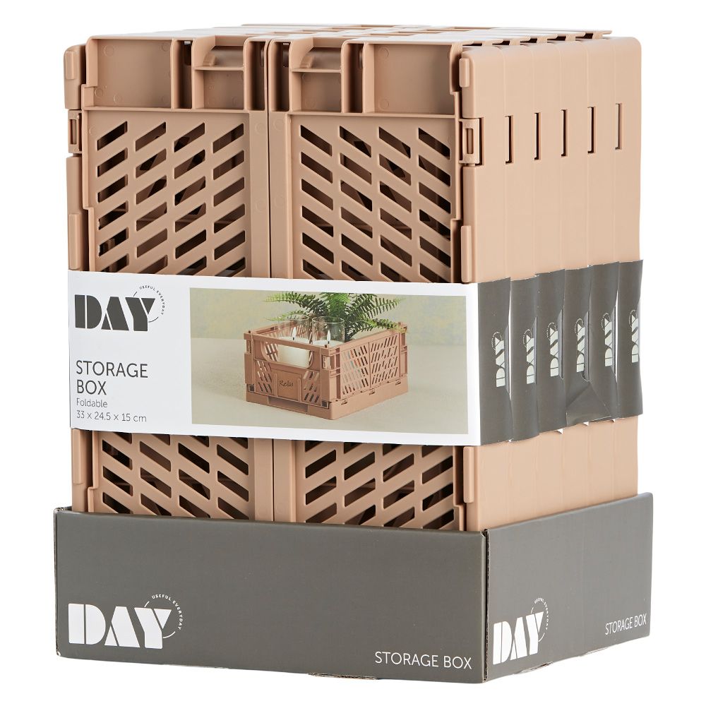 CAJA ALMACENAJE PLEGABLE ARENA 33 x 24,5 x 15 cm - Imagen 3
