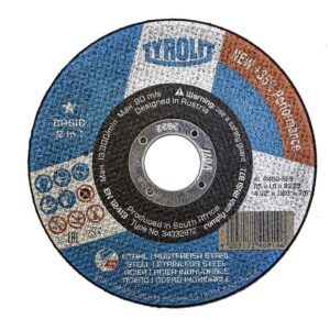DISCO CORTE ACERO INOX 41C Ø115 x 1,6 x 22,23 mm A46Q-BFB