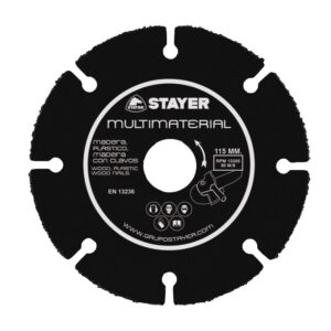 DISCO CORTE MULTIMATERIAL Ø125 x 22,2 mm