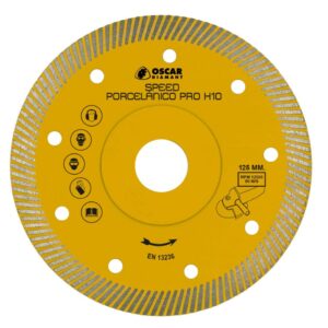 DISCO SPEDD PORCELANICO PRO H10 mm, Ø125 x 22,2 mm