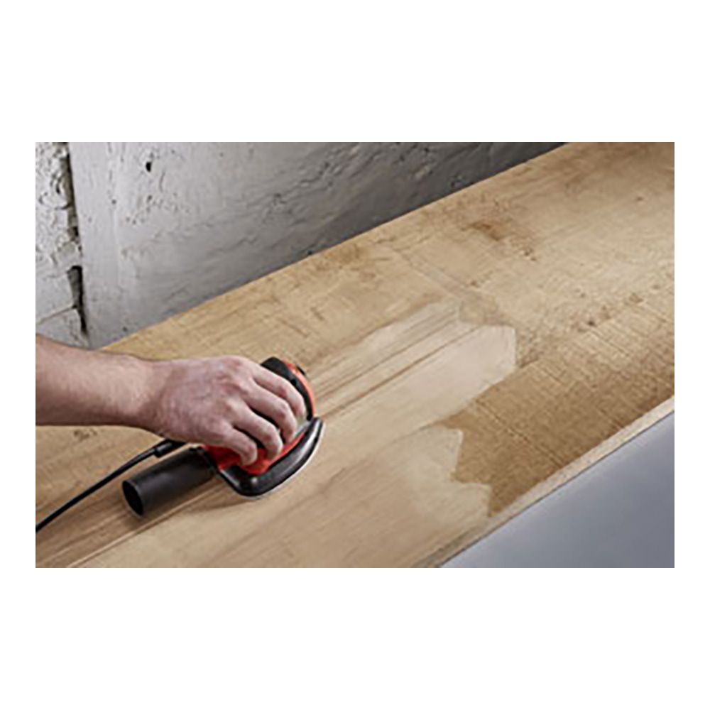 HOJAS DE LIJAR ADHESIVAS DE CORINDÓN PERFORADAS 96 x 136 mm, GRANO 80, 10 uds - Imagen 2