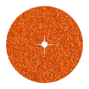 DISCOS DE PAPEL ABRASIVO DE CORINDÓN Ø125 mm, GRANO 40, 10 uds