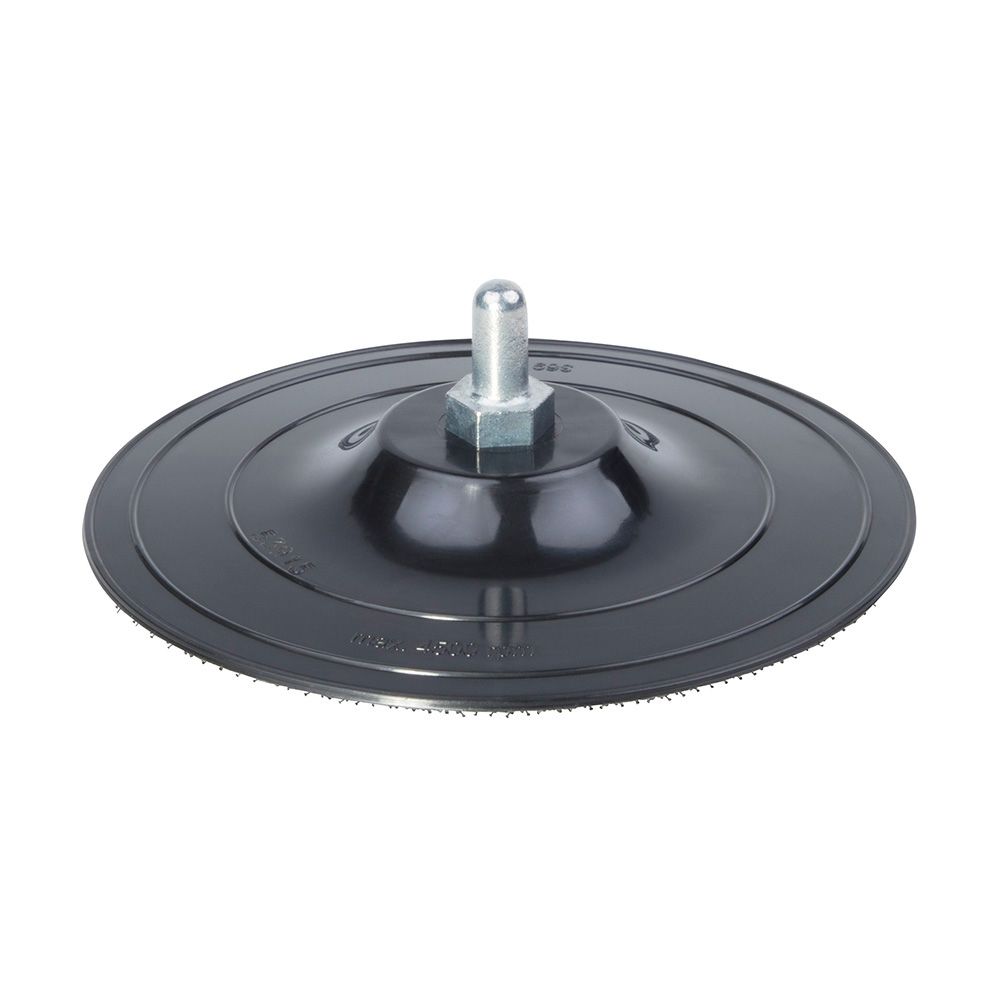 PLATO PARA TALADRO, FIXOFLEX, VÁSTAGO REDONDO 8 mm Ø125 mm