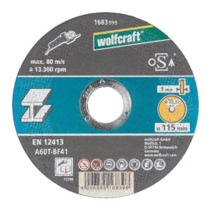 DISCO CORTE PARA METAL Ø115 x 1,0 x 22,23 mm