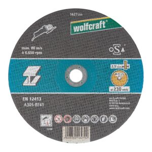 DISCO CORTE PARA METAL Ø230 x 2,5 x 22,23 mm