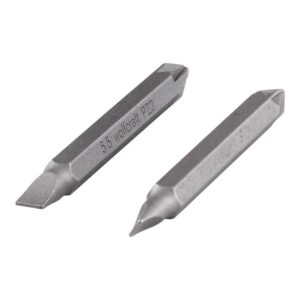 PUNTAS DOBLES PZ / RANURA SOLID, JUEGO 2 PIEZAS