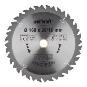 DISCO DE SIERRA CIRCULAR CT, Ø160 mm x 20 DIENTES