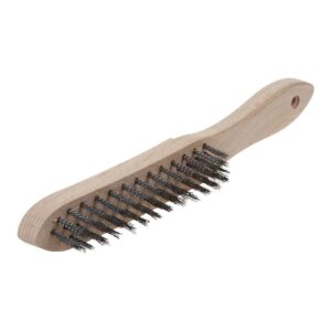 CEPILLO MANUAL DE ALAMBRE DE ACERO, MODELO DE MADERA, 35 x 280 x 39 mm