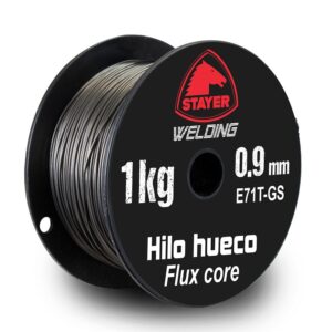 BOBINA HILO HUECO 1 kg 0.9 mm E71T-GS