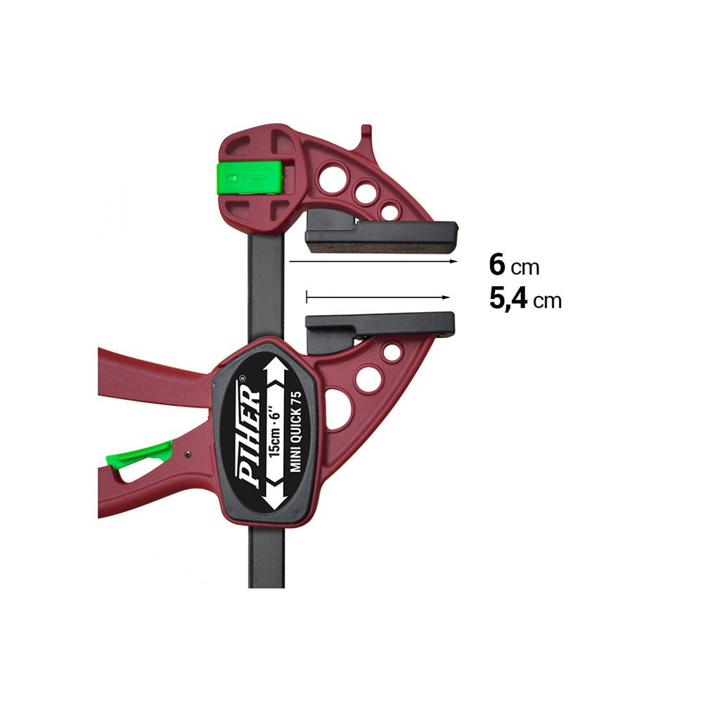 SARGENTO MONOMANUAL QUICK MINI 30 cm - Imagen 2
