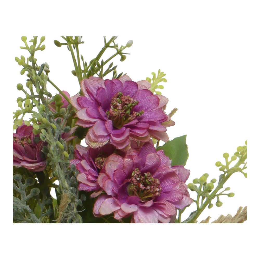 MACETA MINI DE MARGARITAS / DALIAS, Ø7 x 17 cm, MODELOS VARIADOS - Imagen 3
