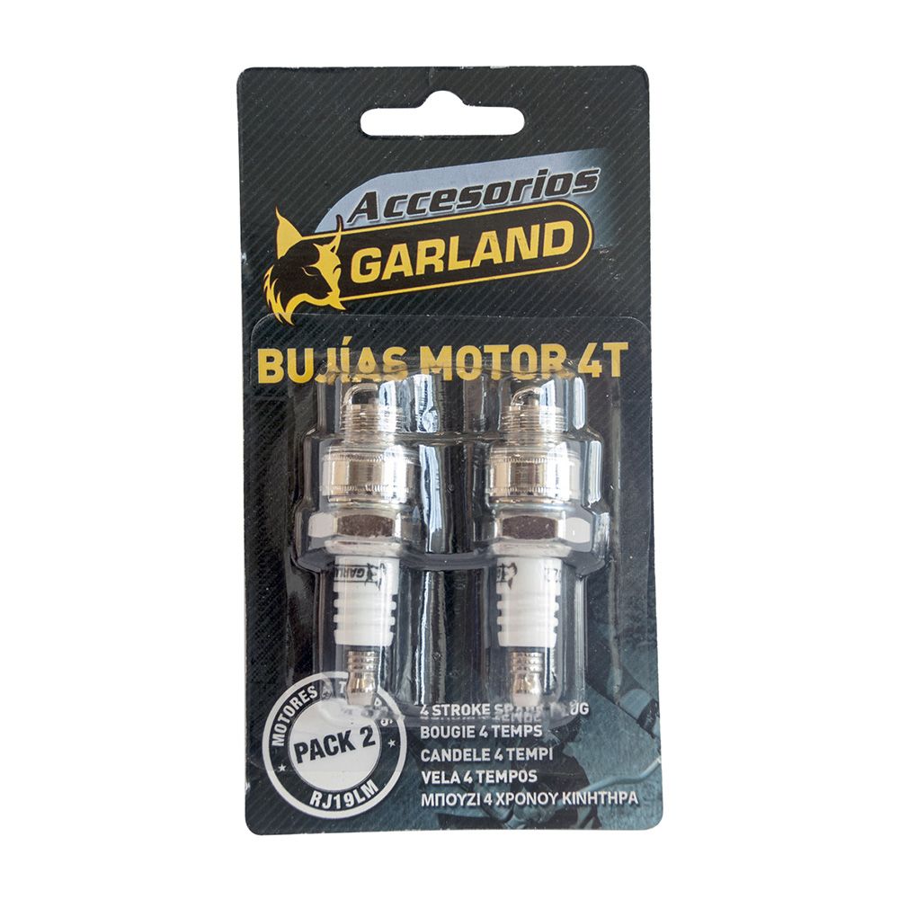 BUJÍAS 4T RJ19LM, BLISTER 2 uds