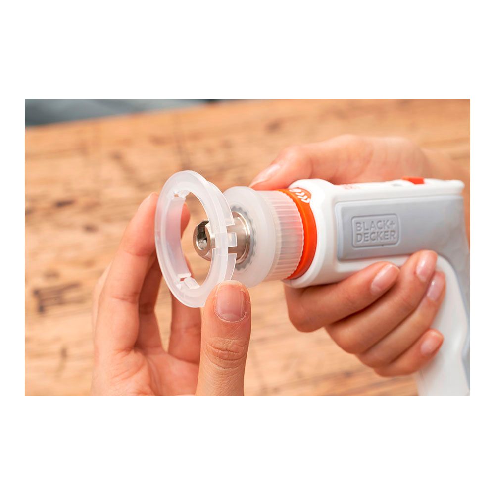KIT ATORNILLADOR RECARGABLE 3,6 V MONTA-MUEBLES HEXDRIVER - Imagen 6
