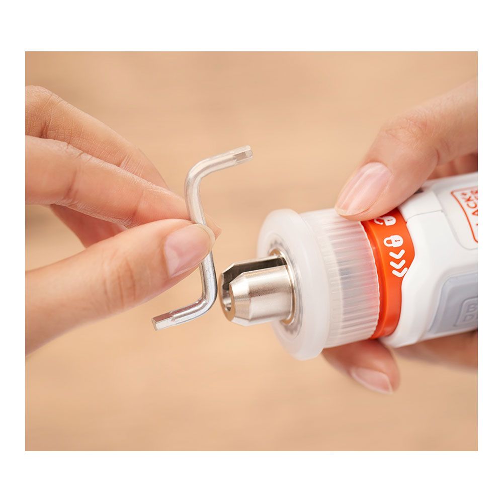 KIT ATORNILLADOR RECARGABLE 3,6 V MONTA-MUEBLES HEXDRIVER - Imagen 8