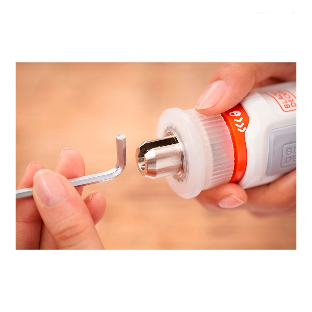 KIT ATORNILLADOR RECARGABLE 3,6 V MONTA-MUEBLES HEXDRIVER - Imagen 9