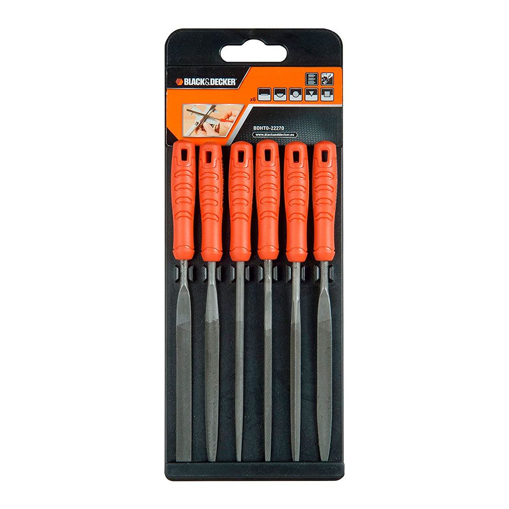LIMAS MINI DE METAL Y MADERA, JUEGO DE 6 PIEZAS - Imagen 2