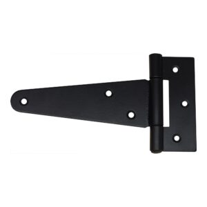 BISAGRA FORMA T, DE ACERO CON ACABADO NEGRO, 150 x 90 mm