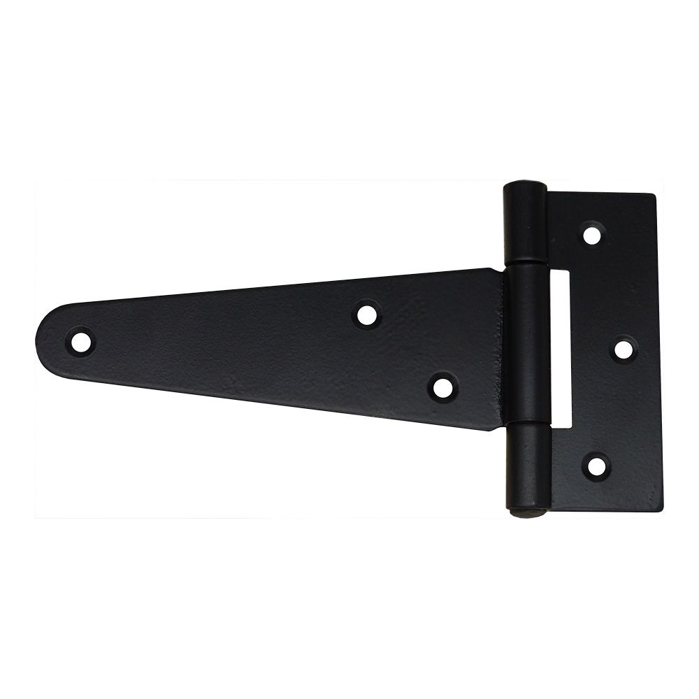 BISAGRA FORMA T, DE ACERO CON ACABADO NEGRO, 150 x 90 mm
