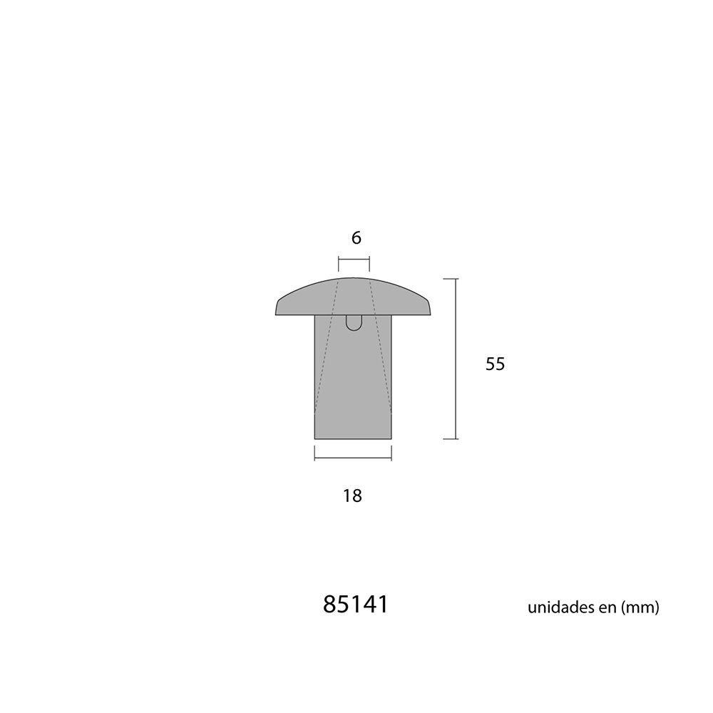 ROTECTOR DE VARILLA Y REAS PARA CONSTRUCCIÓN Ø6-18 mm, PACK 50 uds - Imagen 2