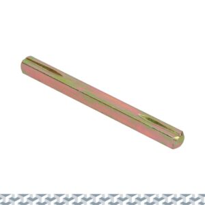 CUADRADILLO DE ACERO 8 x 8 x 110 mm
