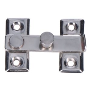 ALDABA, REVERSIBLE, DE ACERO CON ACABADO INOX, 60 x 41 mm, BLISTER