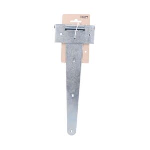 BISAGRA FORMA T, DE ACERO CON ACABADO ZINCADO, 300 x 110 mm, BLISTER