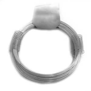 ALAMBRE ZINCADO N° 5, 160 gr, CALIBRE 1,00 mm x 27 m