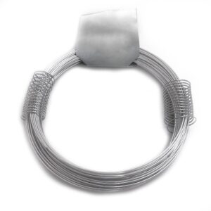 ALAMBRE ZINCADO N° 6, 180 gr, CALIBRE 1,10 mm x 25 m