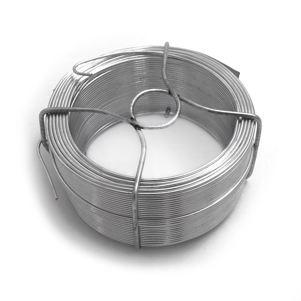 ALAMBRE ZINCADO N° 4, 250 gr, CALIBRE 0,90 mm x 50 m