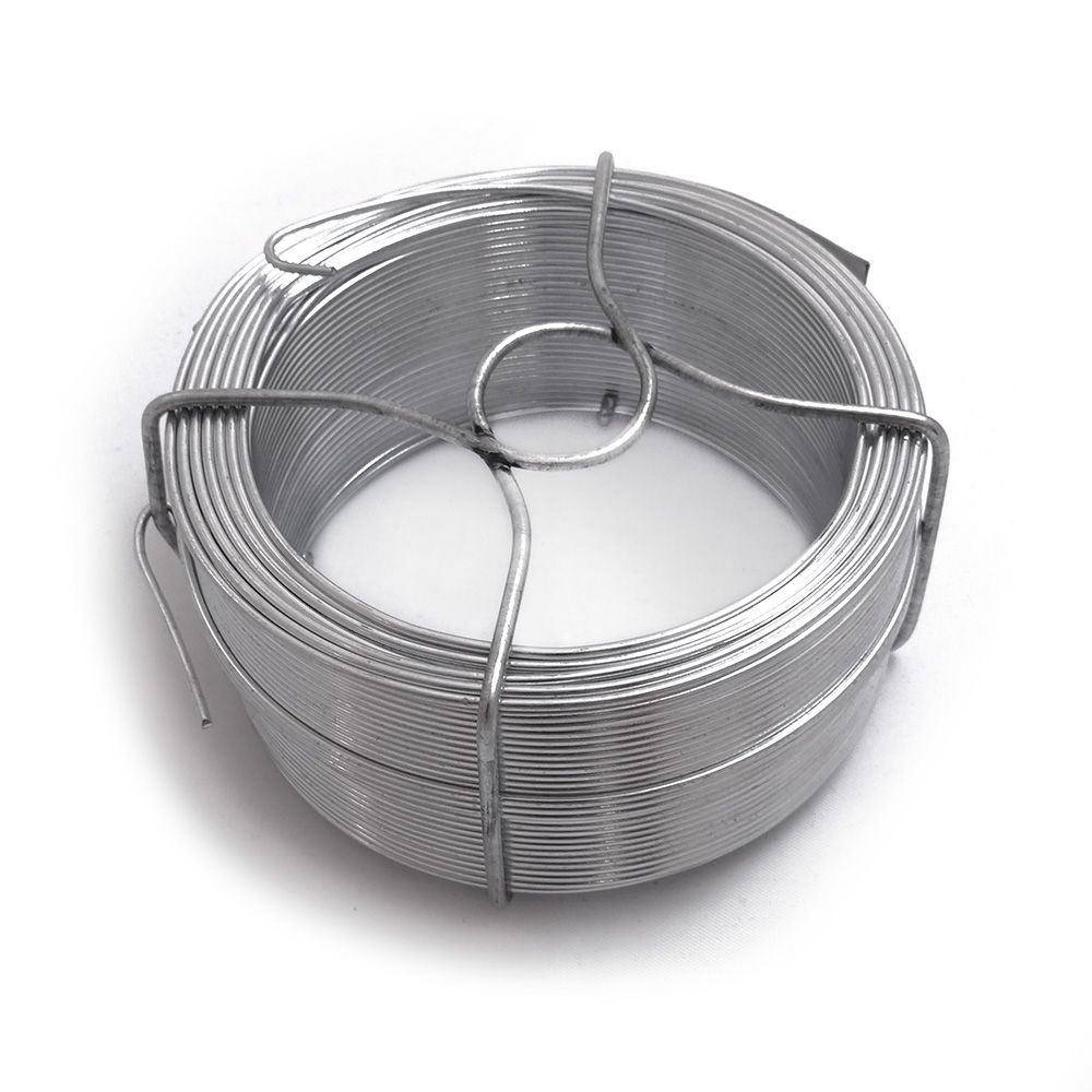 ALAMBRE ZINCADO N° 10, 410 gr, CALIBRE 1,50 mm x 30 m