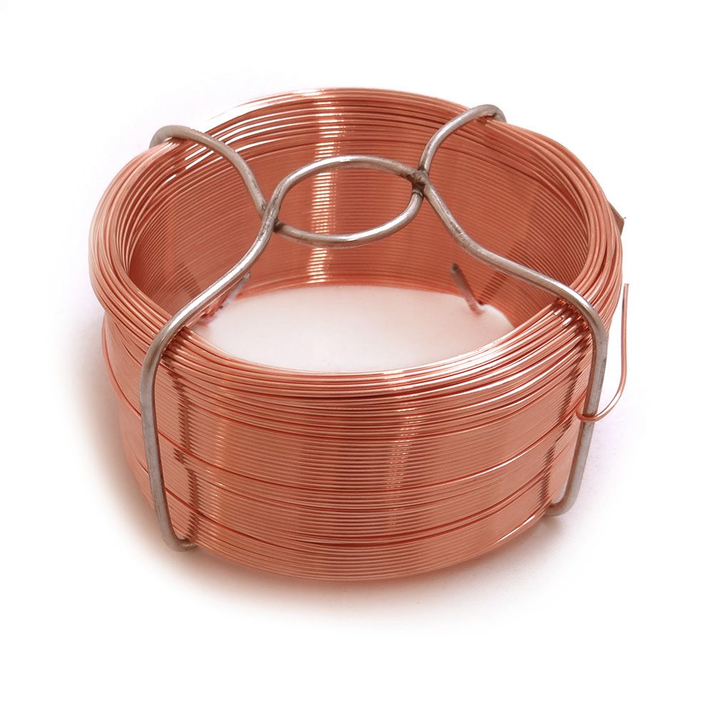 ALAMBRE COBRE N° 3, 200 gr, CALIBRE 0,80 mm x 50 m