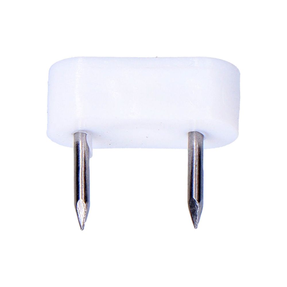 PACK 6 UDS. TOPE ARMARIO 2 PUNTAS 7x18mm BLANCO