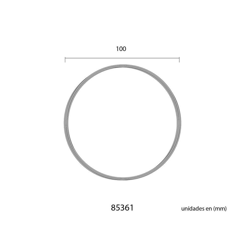 ALAMBRE ALUMINIO DORADO, CALIBRE Ø1,5 mm x 5 m - Imagen 2