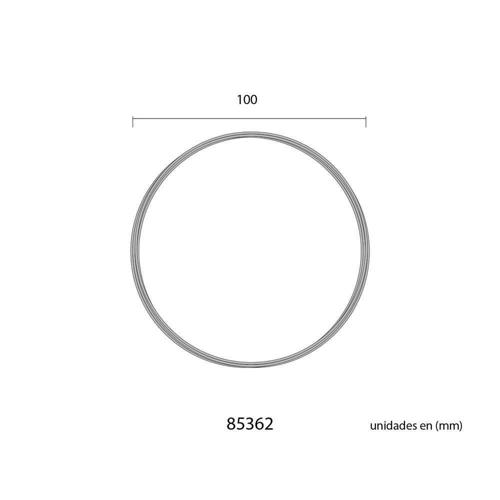 ALAMBRE ALUMINIO NEGRO, CALIBRE Ø1,5 mm x 5 m - Imagen 2